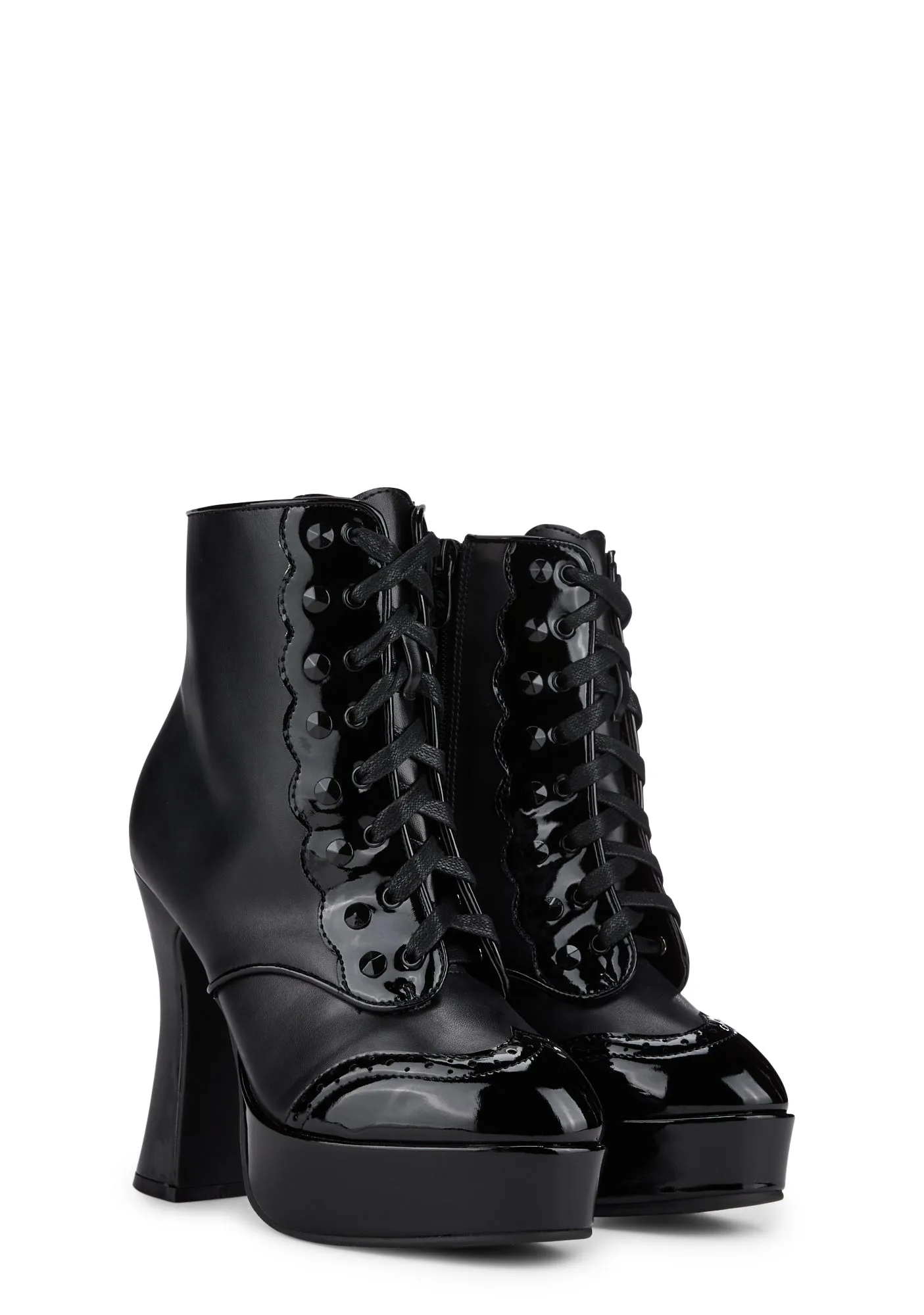 557-Flore Platform Booties