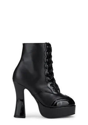 557-Flore Platform Booties