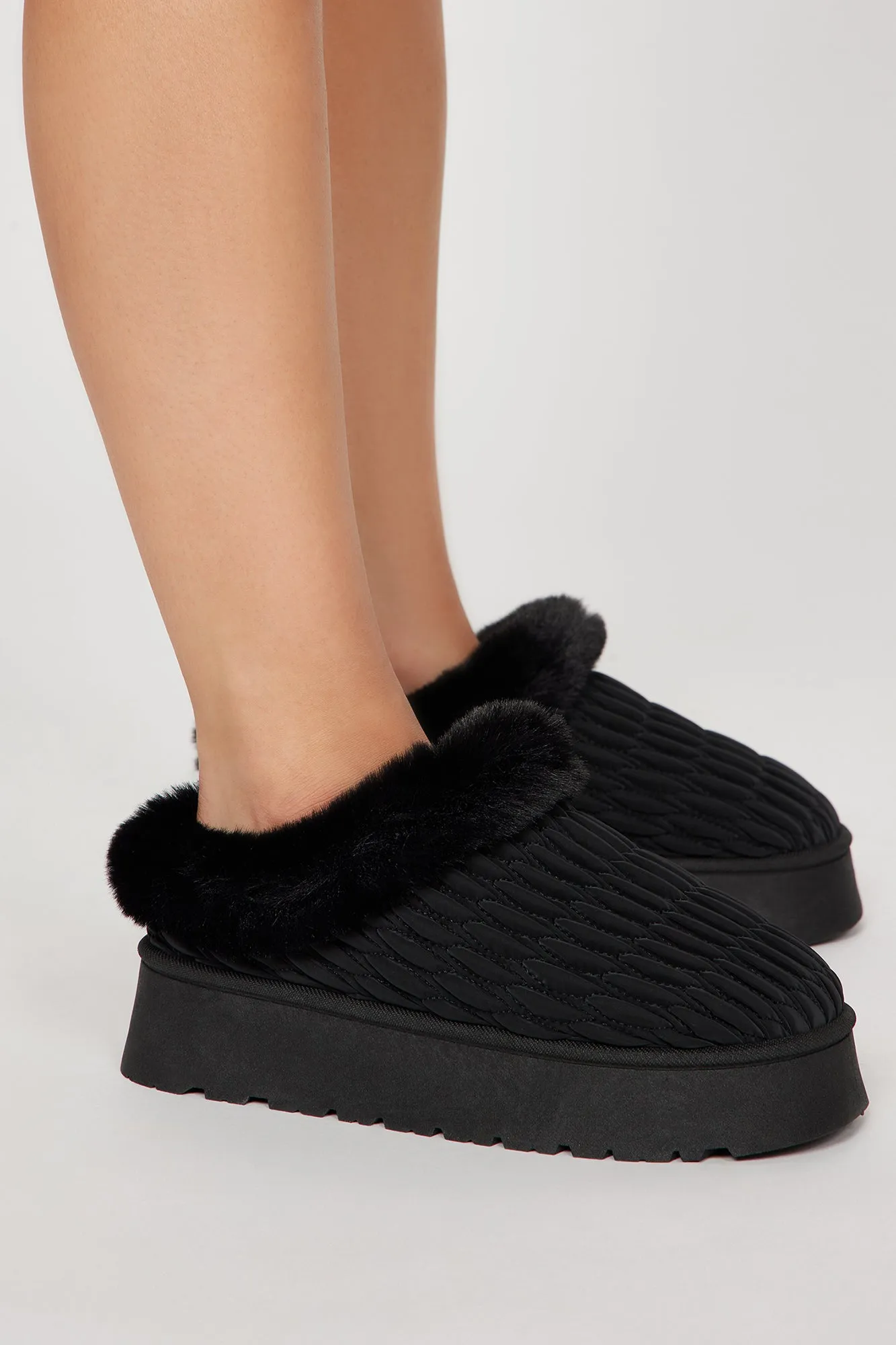 After A While Booties - Black