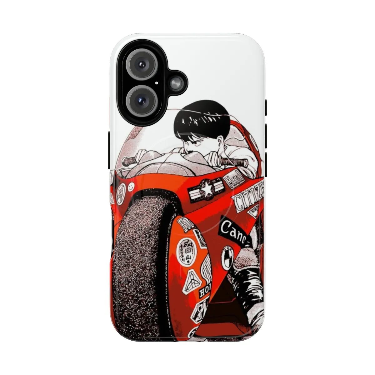 Anime-Inspired Akira Motorcycle Phone Case