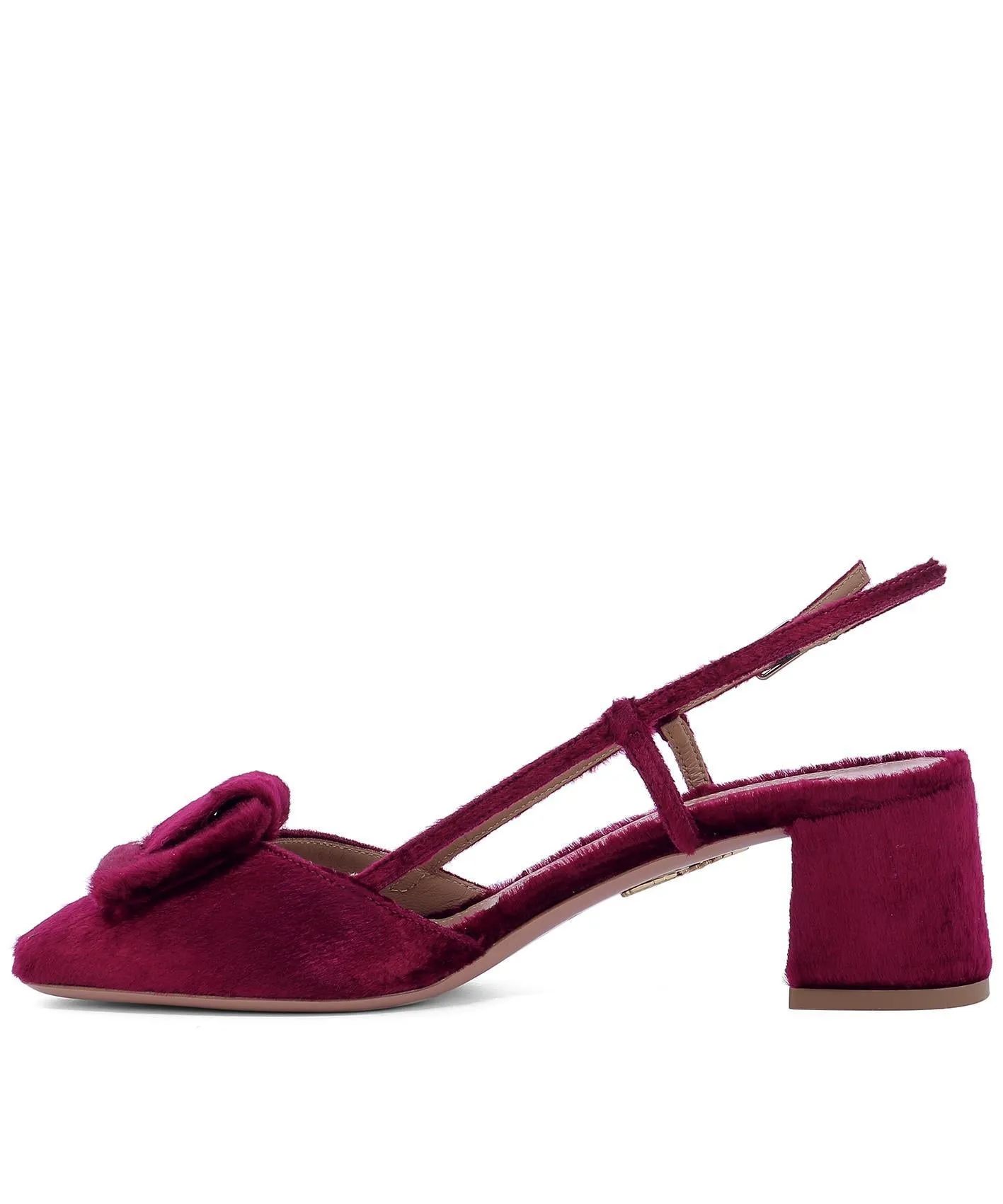 Aquazzura Slingback Chunky Pumps