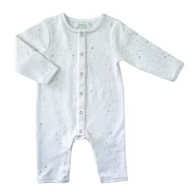 Baby Gold Confetti Print Babygrow