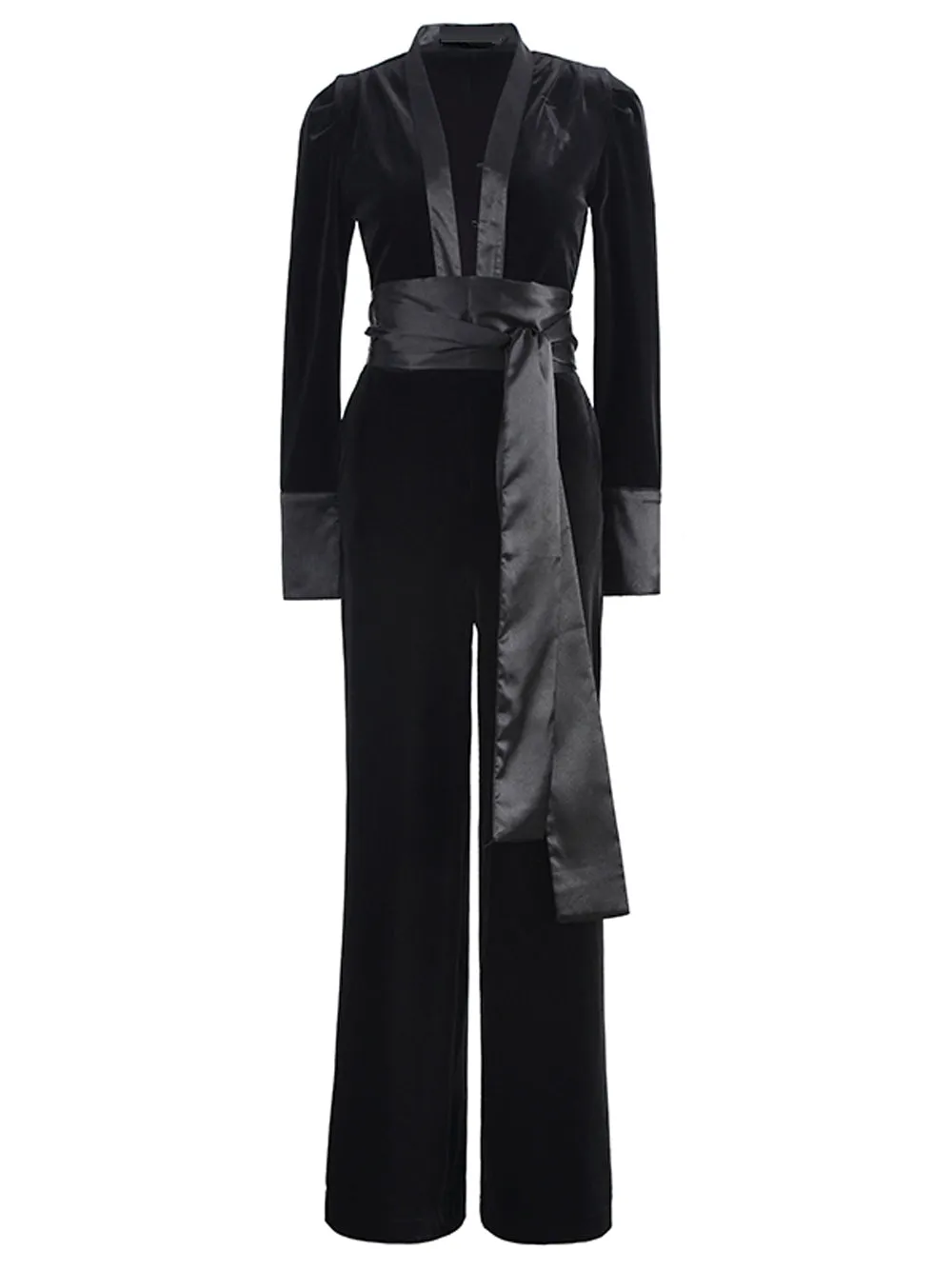 BERESHEET Velvet Jumpsuit