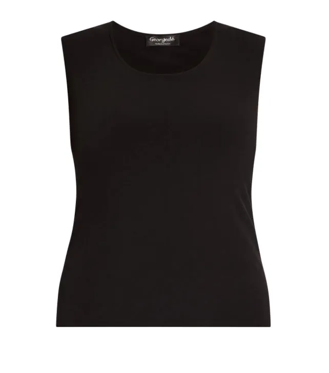 Black Jersey Cami - Georgedé