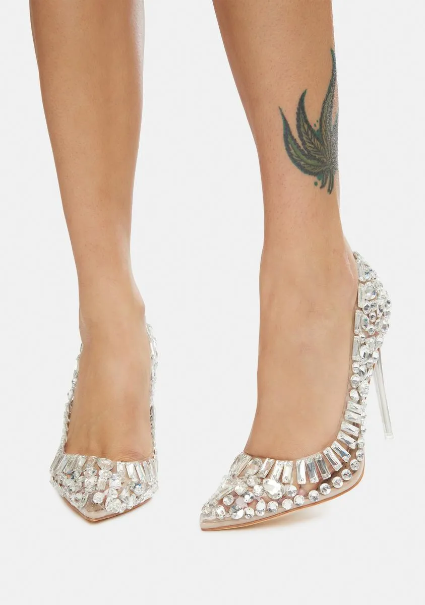 Bonnie Rhinestone Stiletto Pumps