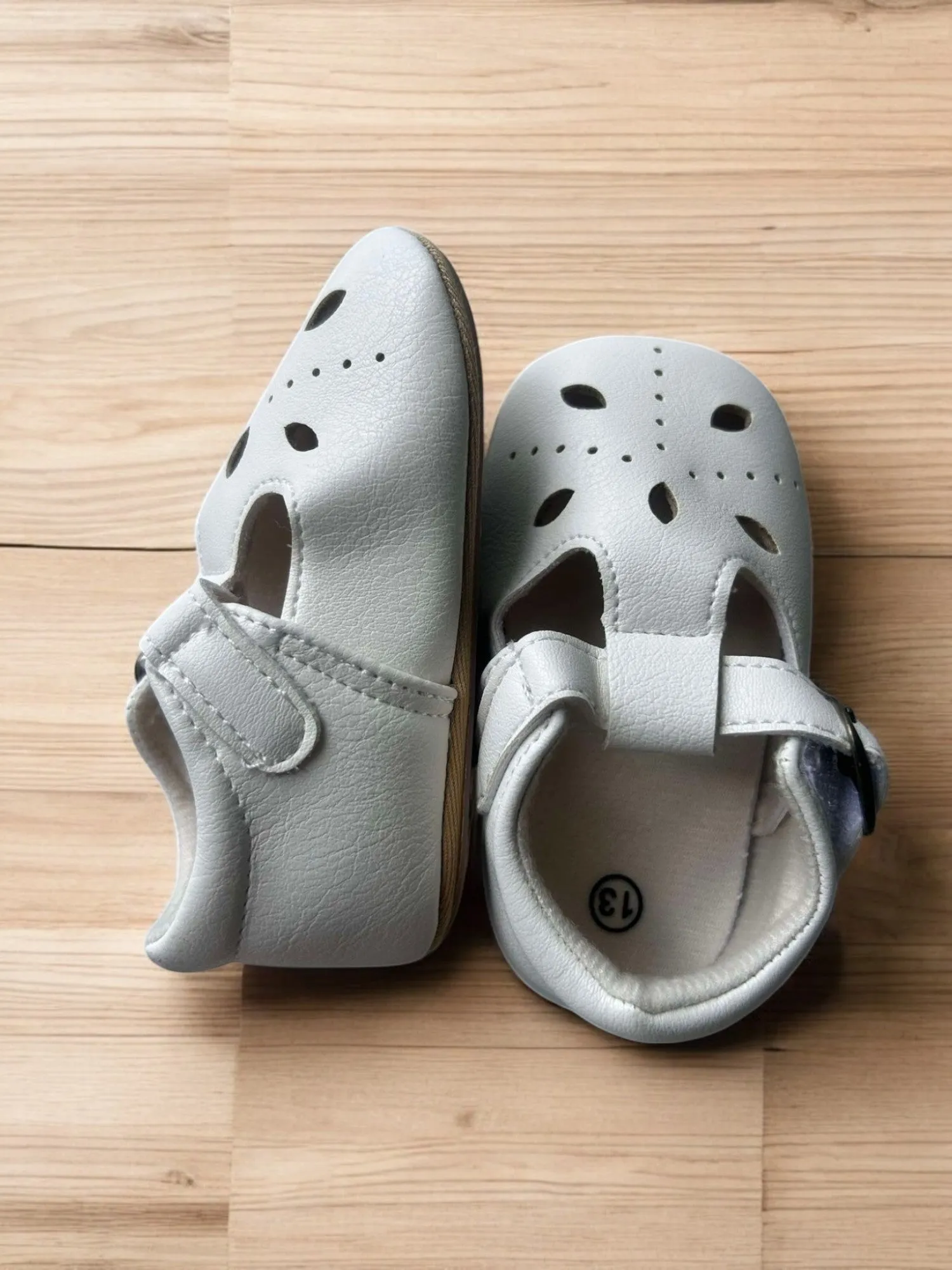 Buckle Dress Shoes - White