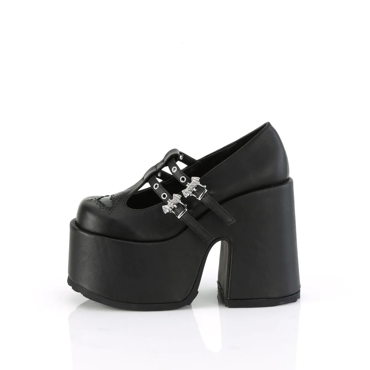 CAMEL-55 Demoniacult Alternative Footwear Women's Platform Shoes
