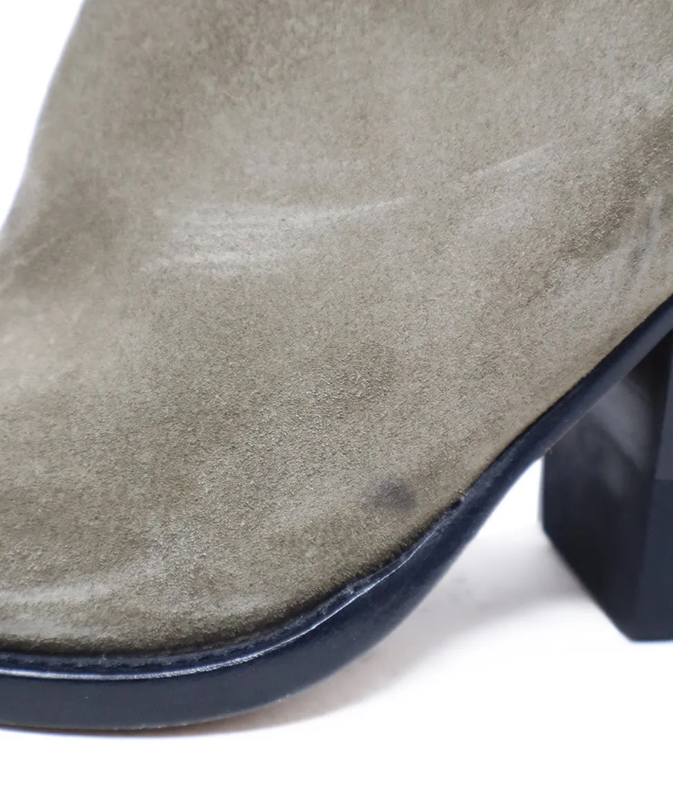 Chloe Taupe Suede Booties sz 8
