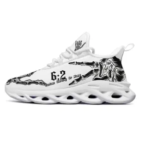 Christmas gift ideas employees, personalized company gifts Personalized Skull Sneakers, Custom Vintage Shoes, Trend Shoes,MS-2016-02056