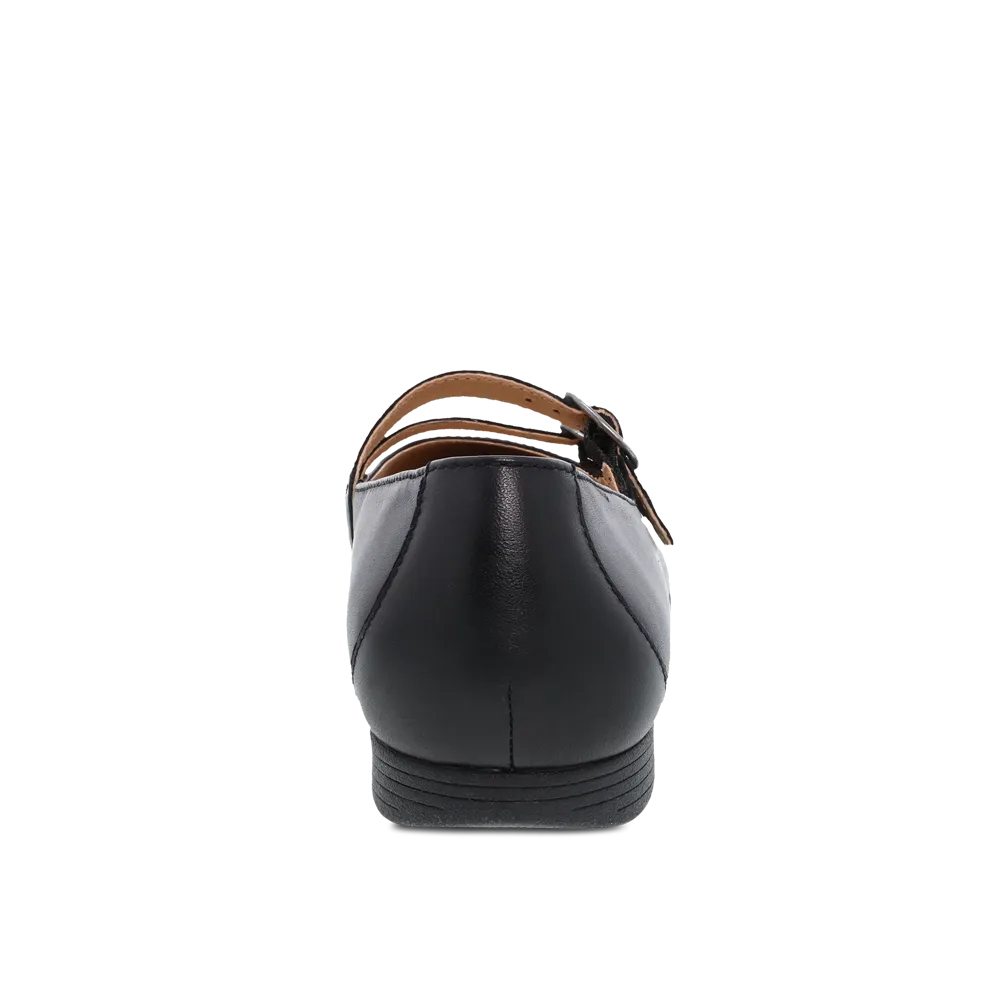 Dansko Leeza Black Nappa