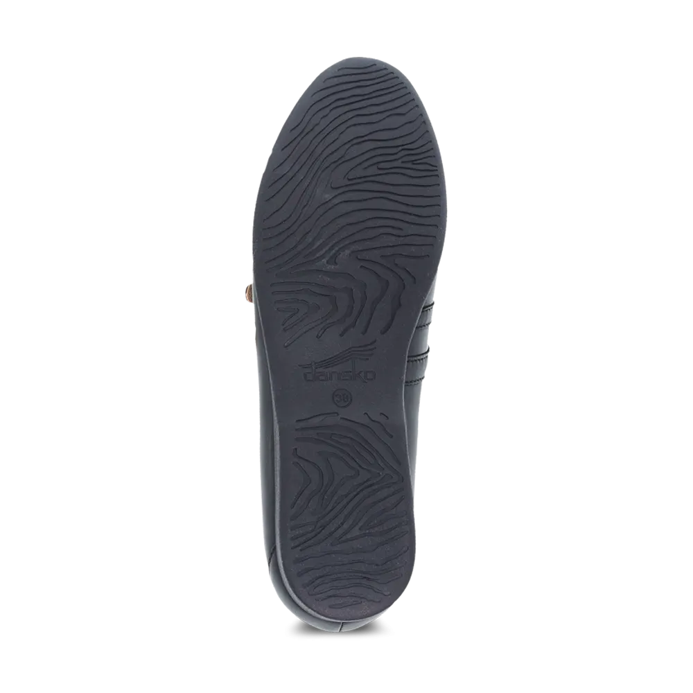 Dansko Leeza Black Nappa