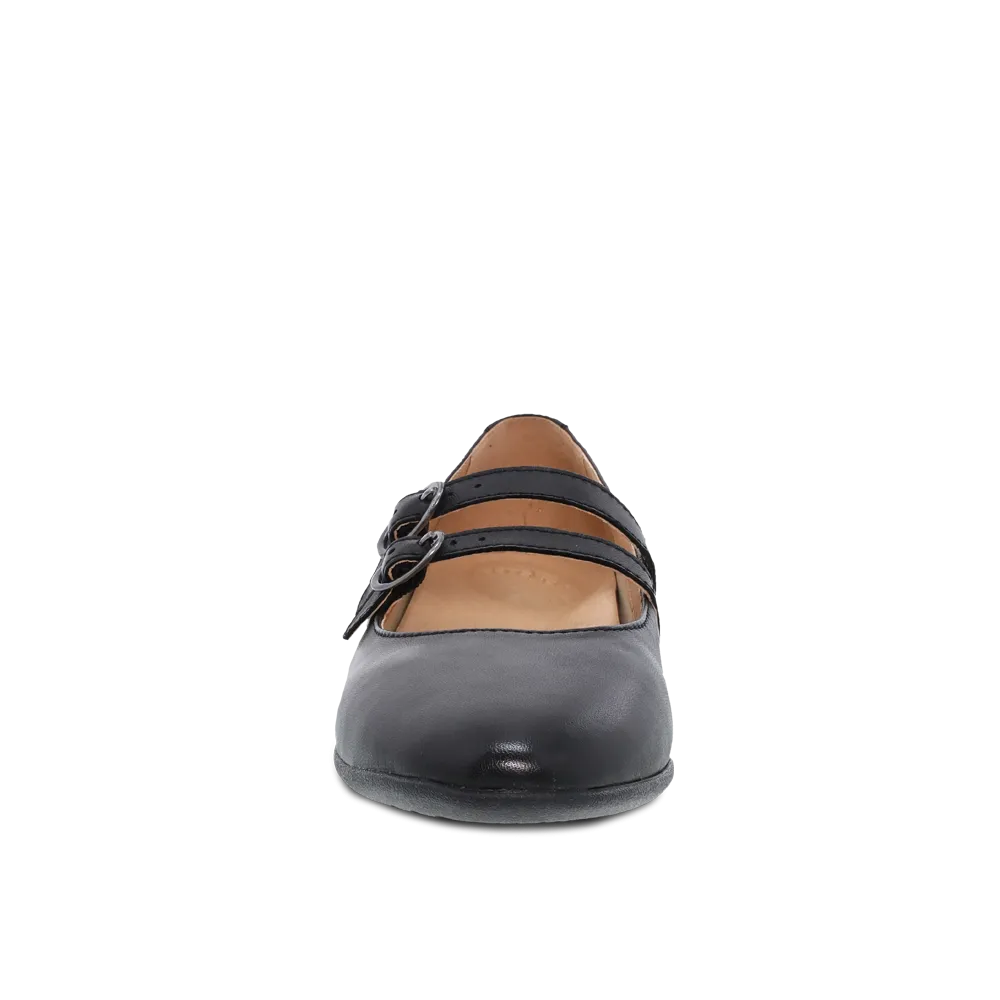 Dansko Leeza Black Nappa