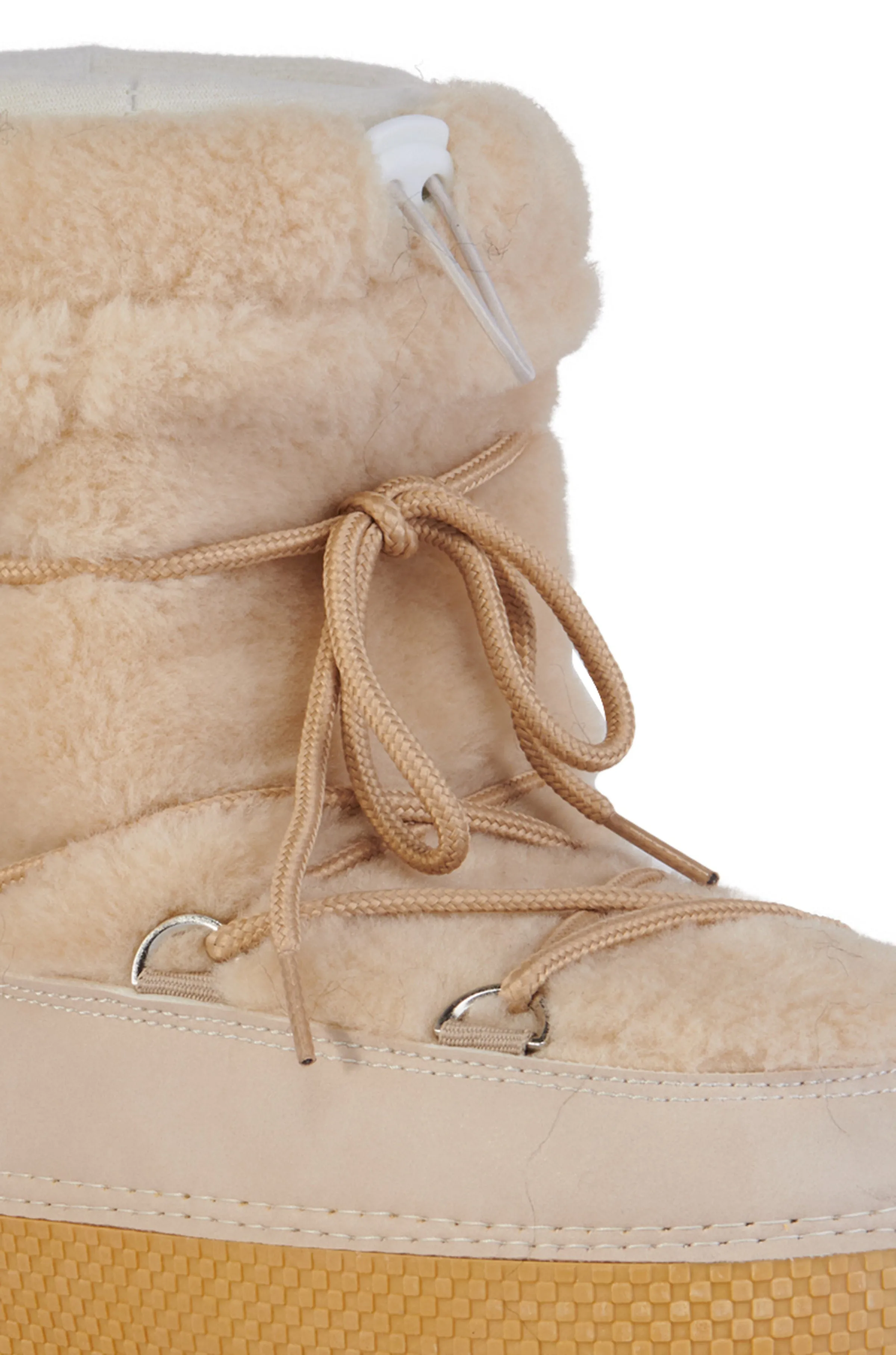 DAYLEN-BEIGE FLAT SNOW BOOTIE