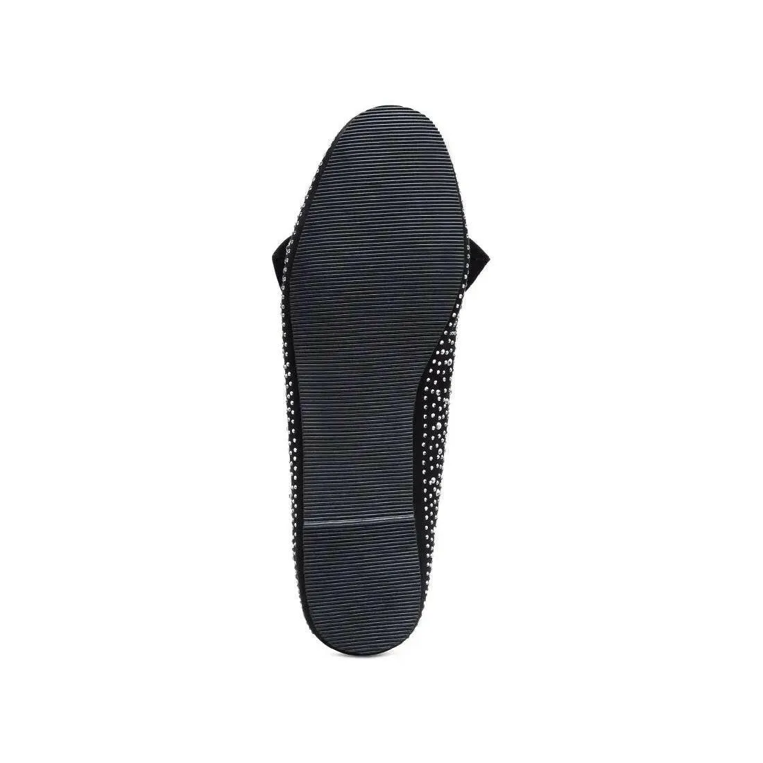 Dewdrops Embellished Casual Bow Loafers