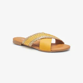 Fancy Cross Strap Chappals