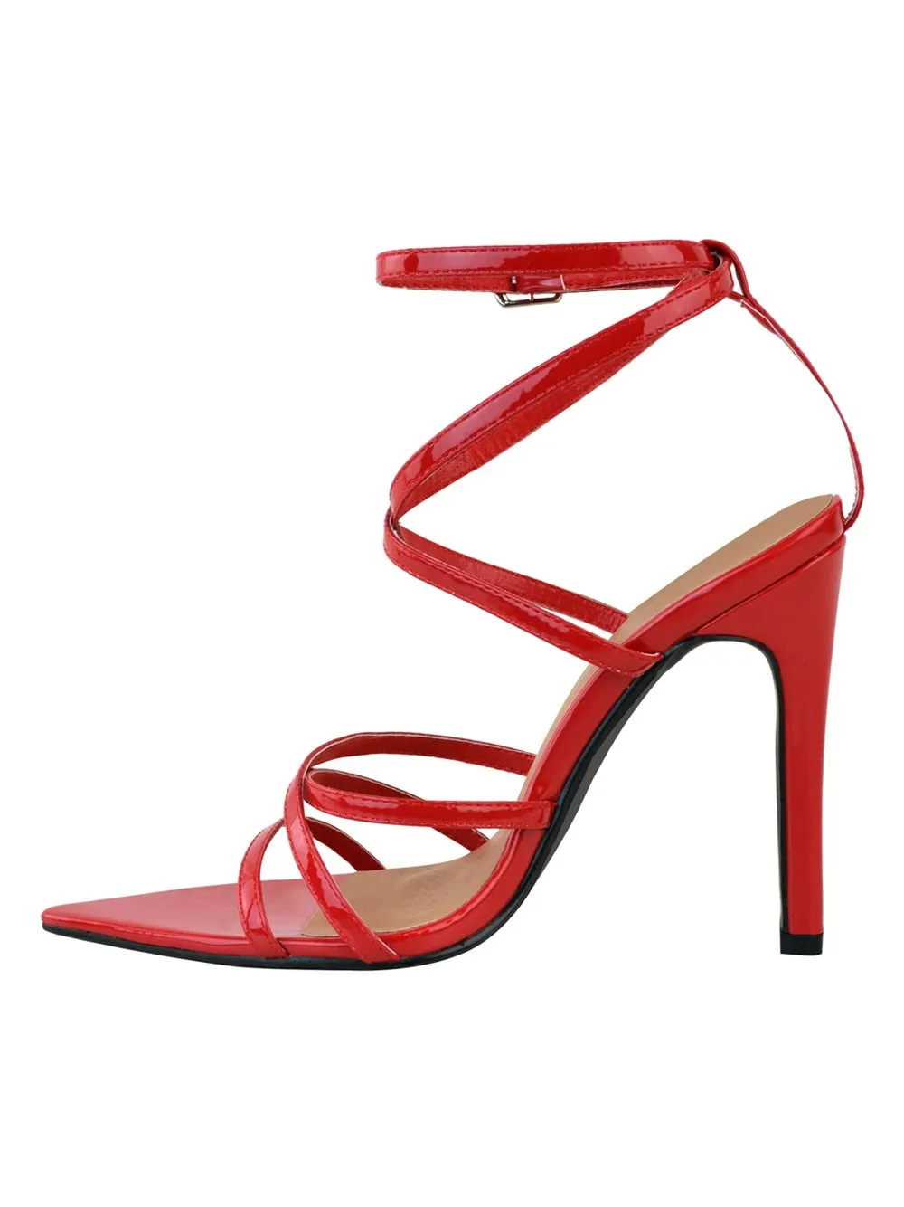 GF Pointed Toe Cross Stilettos