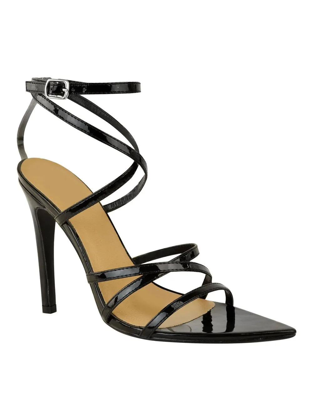 GF Pointed Toe Cross Stilettos