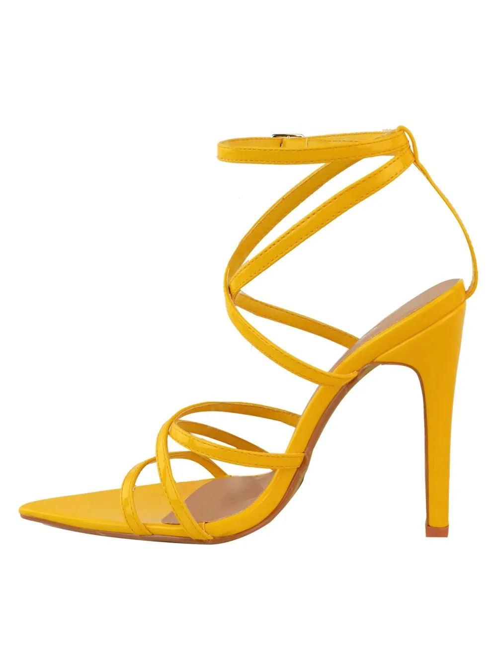 GF Pointed Toe Cross Stilettos