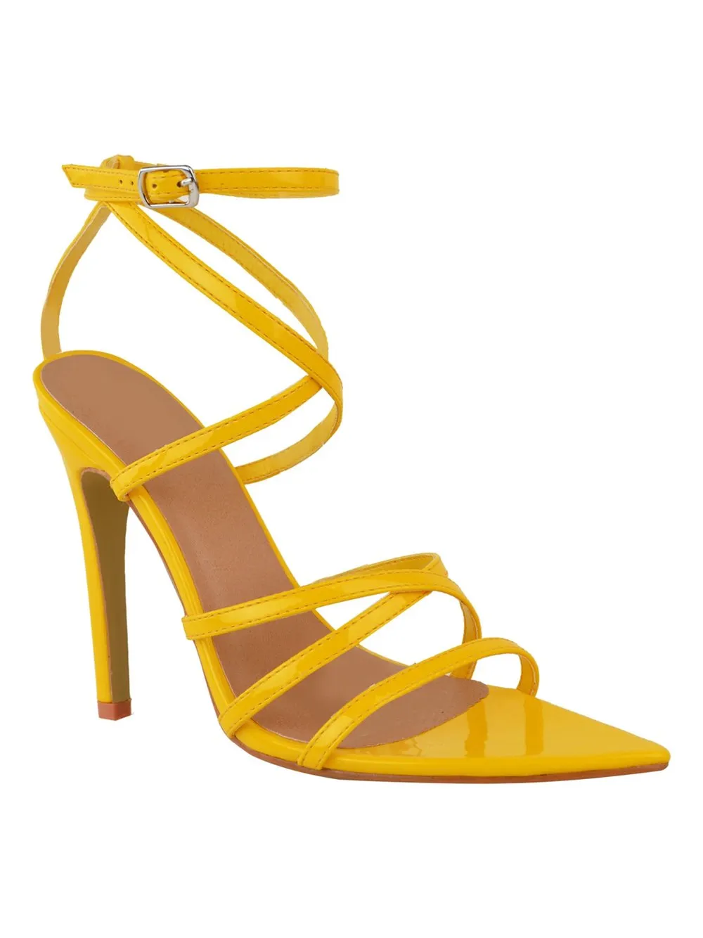 GF Pointed Toe Cross Stilettos