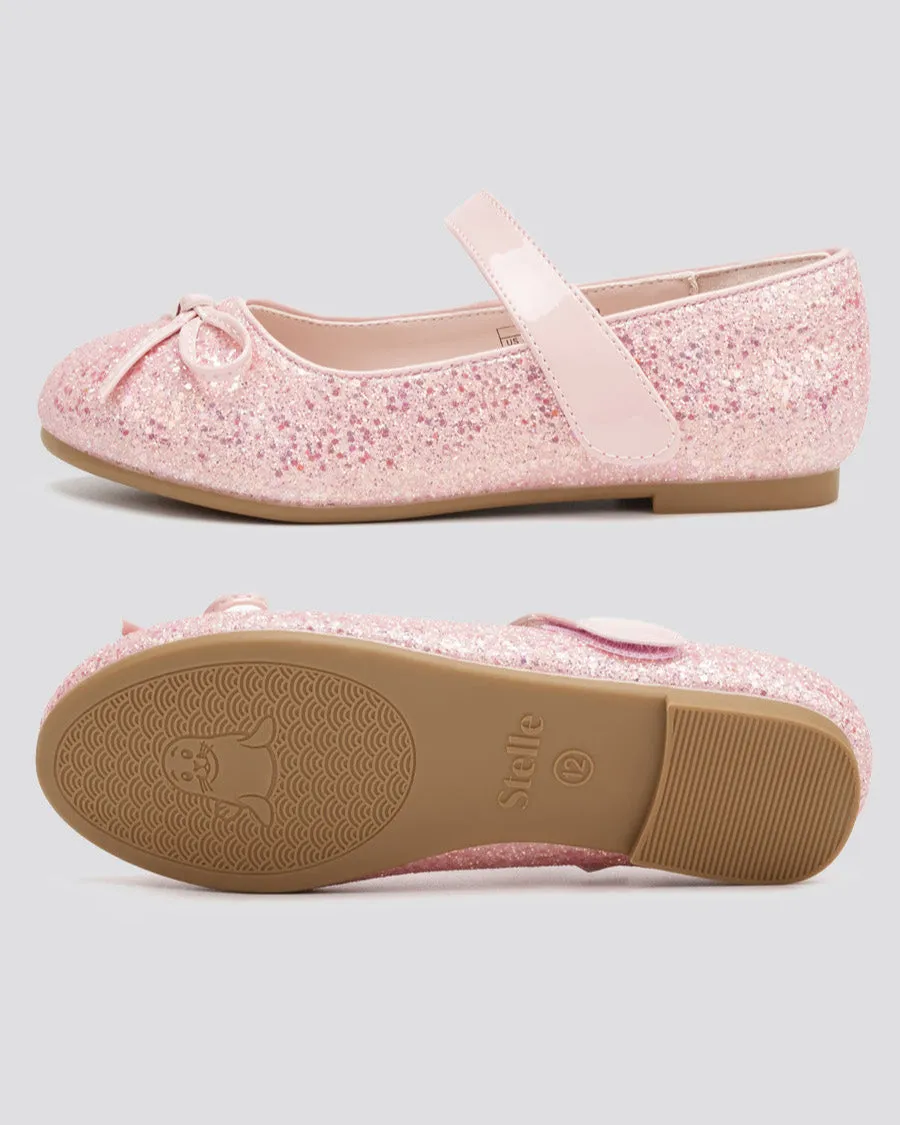 Girls Classic Mary Janes | Shiny Closed-Toe Dress Shoes