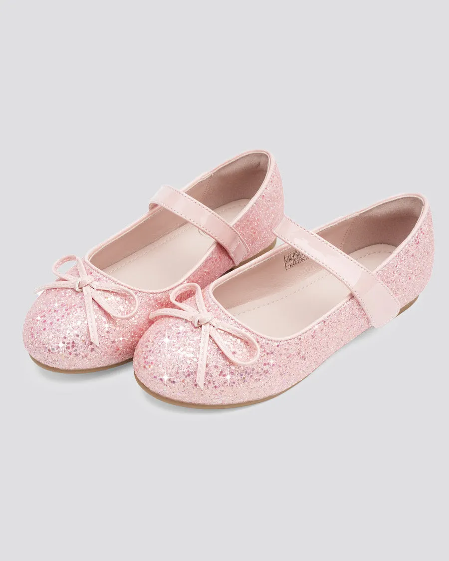Girls Classic Mary Janes | Shiny Closed-Toe Dress Shoes
