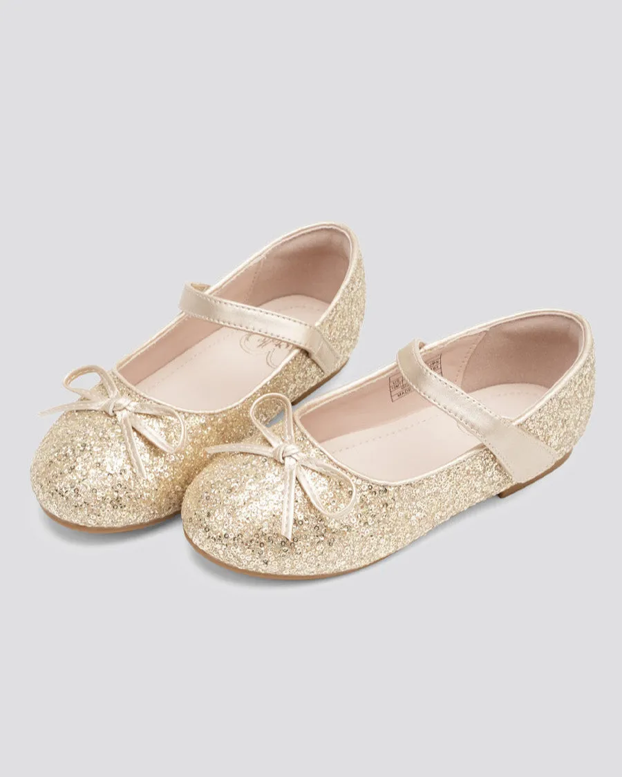 Girls Classic Mary Janes | Shiny Closed-Toe Dress Shoes