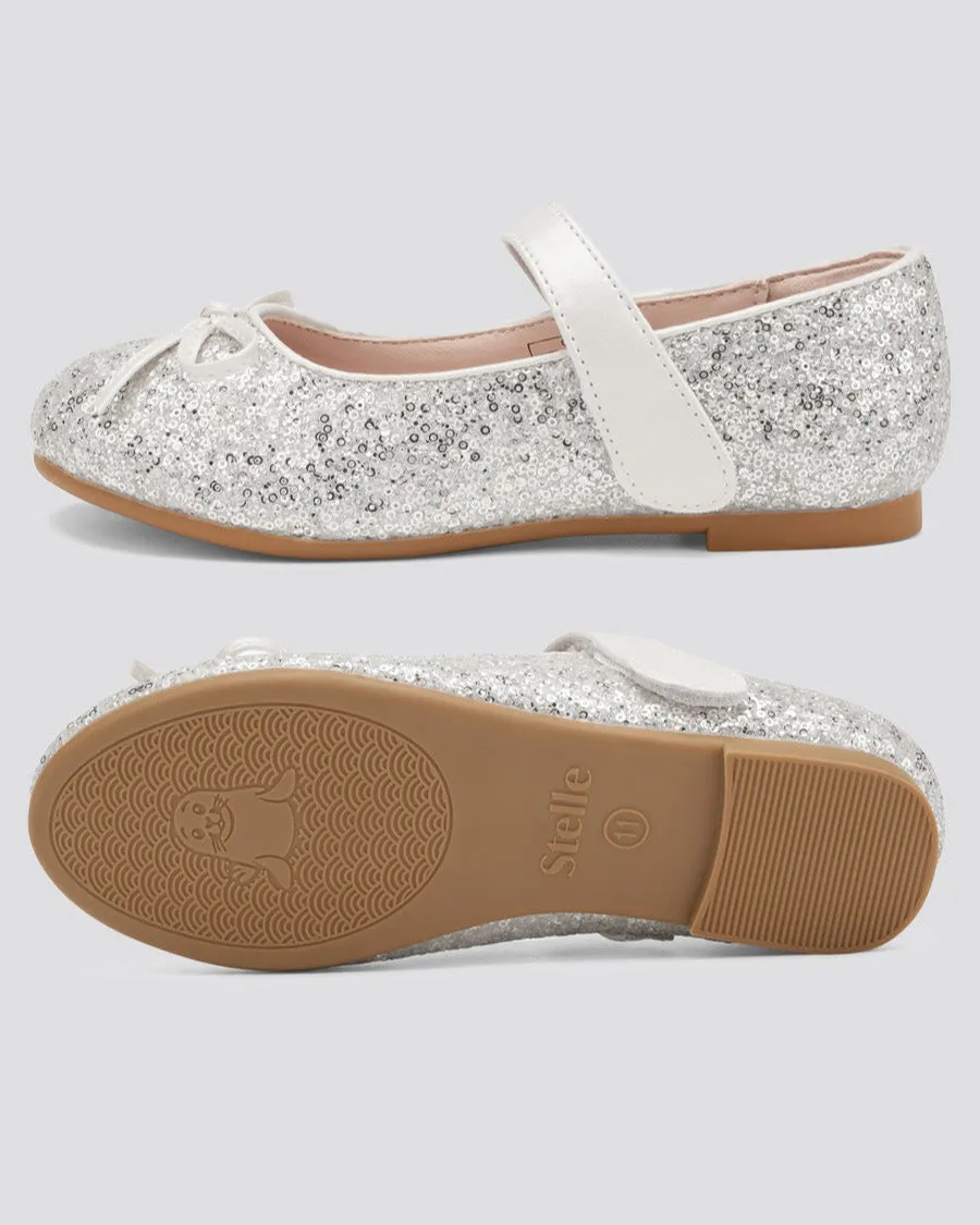 Girls Classic Mary Janes | Shiny Closed-Toe Dress Shoes