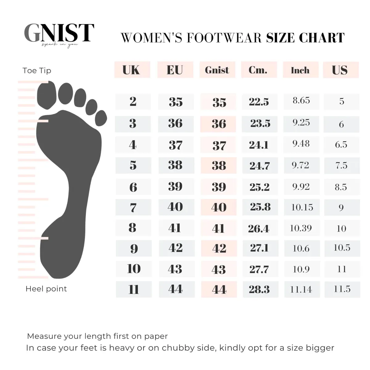 GNIST Square Embellished Peach Pointed Stilettos