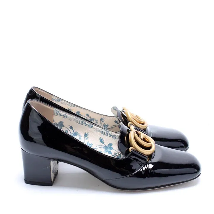 GUCCI GG MARMONT LOAFER PUMPS