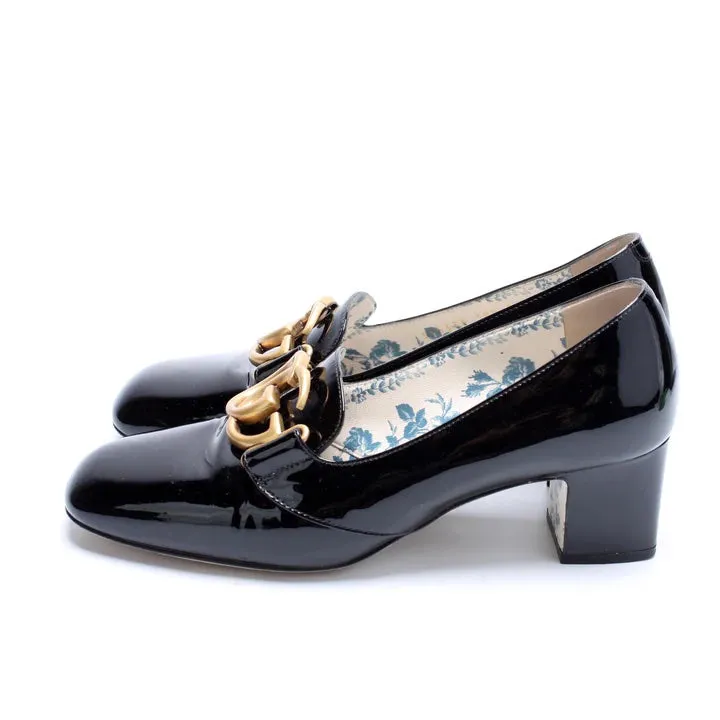 GUCCI GG MARMONT LOAFER PUMPS