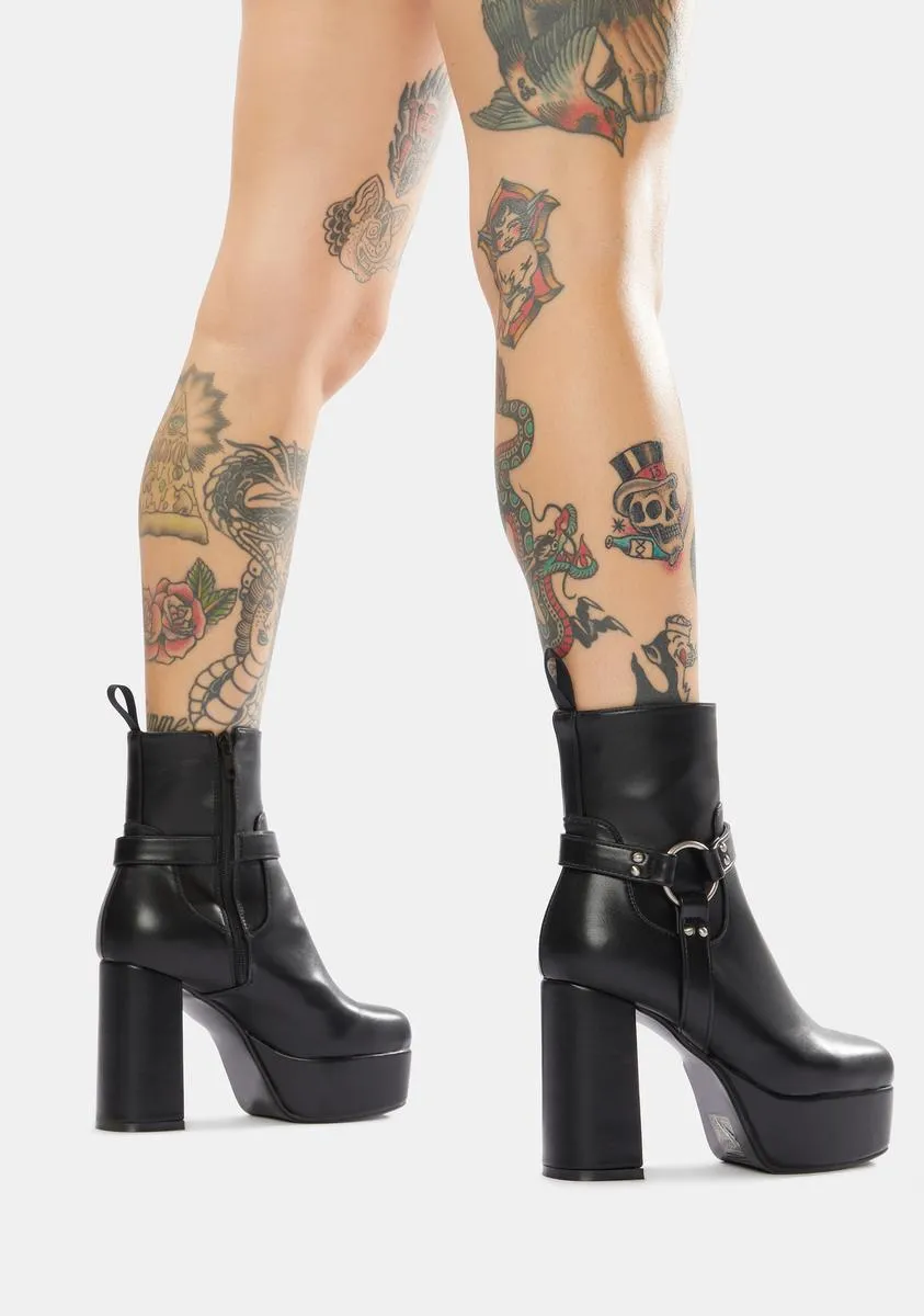 In Control Platform Harness Boots