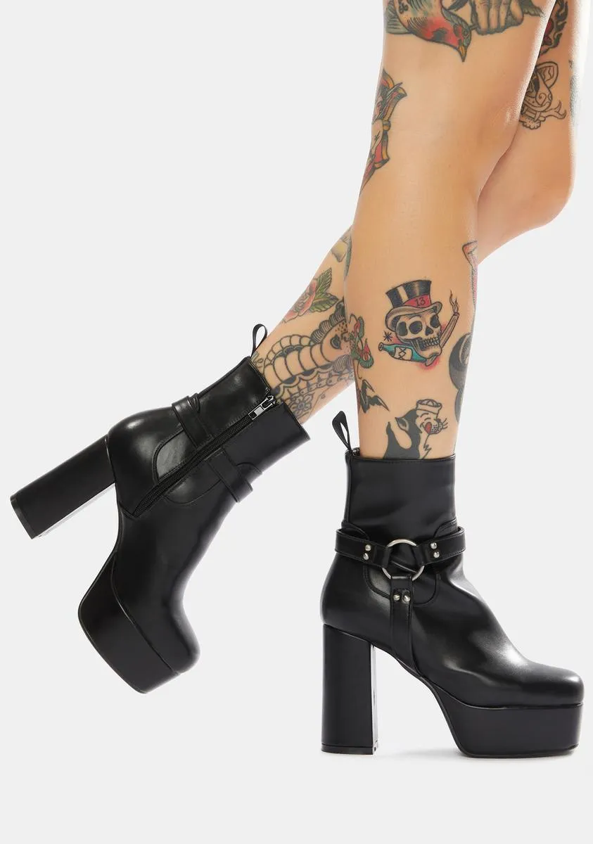 In Control Platform Harness Boots