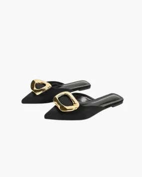 Julisse – Gold buckle – Slides