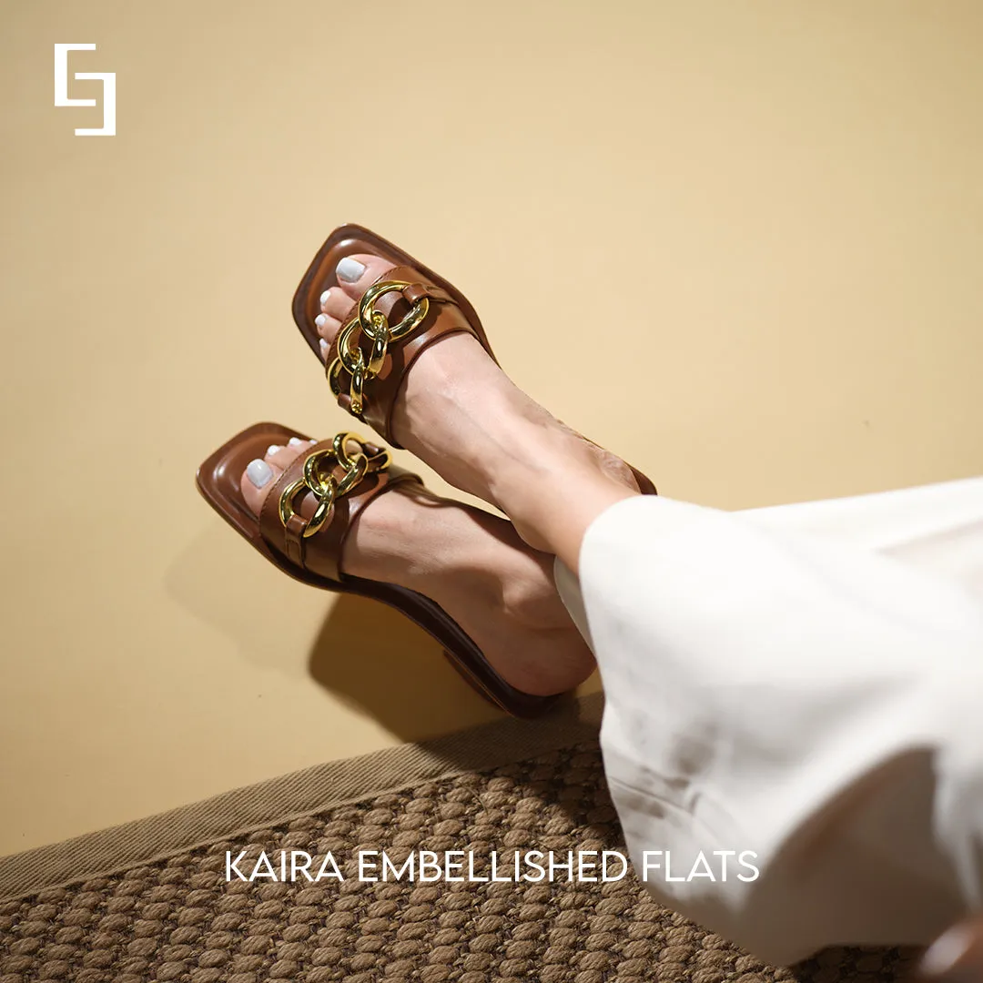 Kaira Embellished Flats