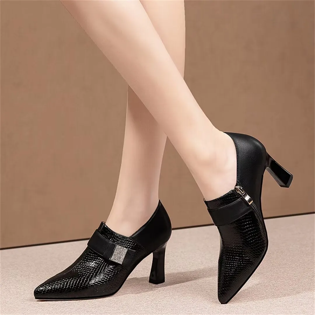 Luxalon Snakeskin Stilettos