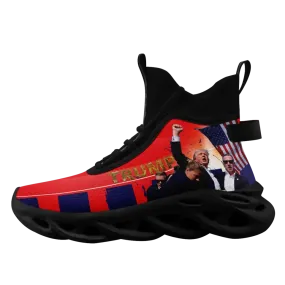 Luxury Gifts,Personalized Trump Sneakers, Custom MAGA Shoes, Light Weight Sport Shoes, Glow at light Shoes