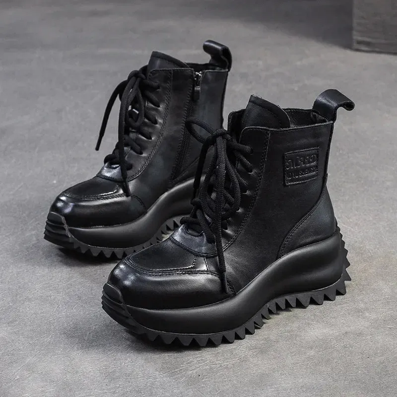 Motorcycle Moccasin Ankle Booties