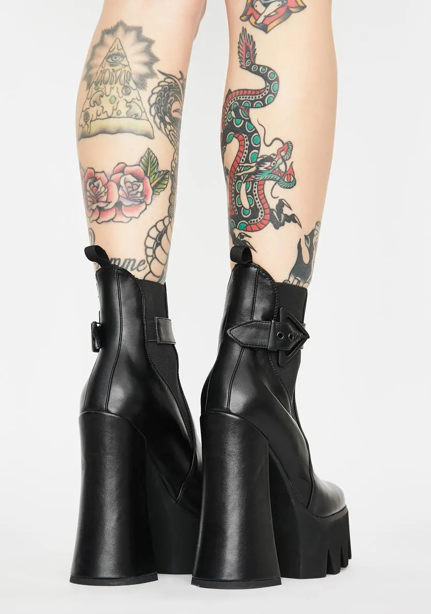 Perceptions Platform Booties