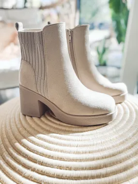 Platform girl booties