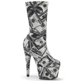 Pleaser Adore 1002DP Womens 7" Heel, Platform Ankle Boots