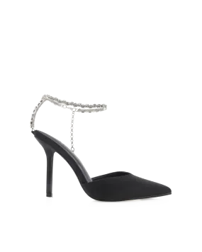 QUINLEE - BLACK SATIN
