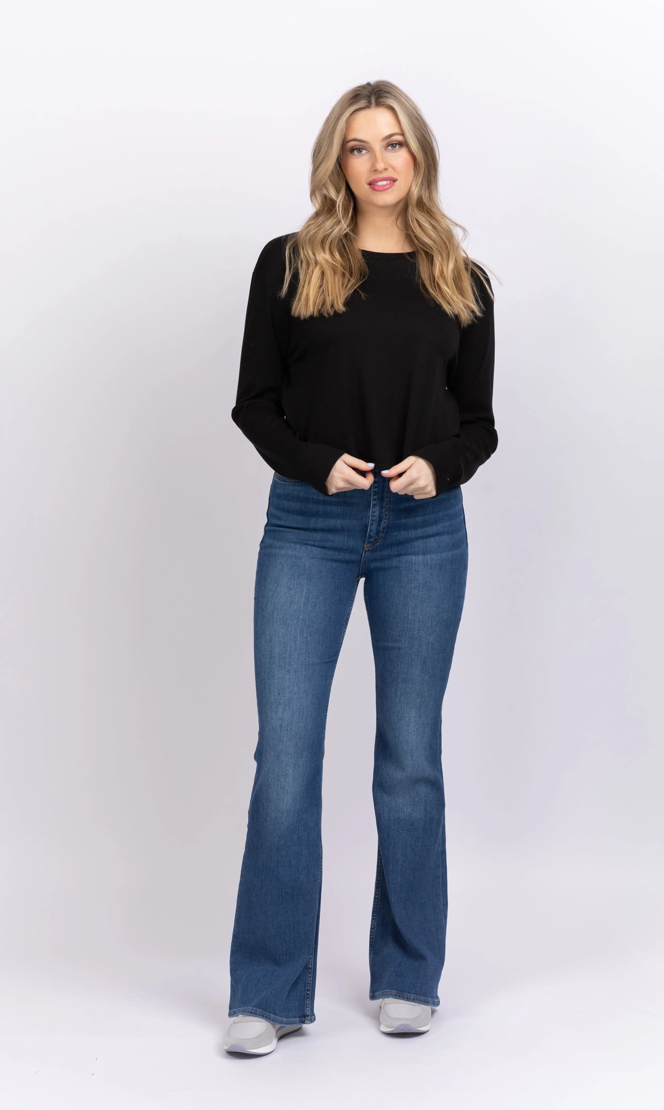 Rag&Bone Casey High Rise Flare in Selina