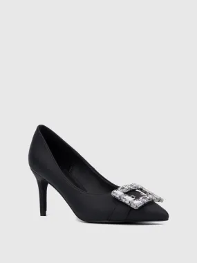 Rhinestone Detail Pump