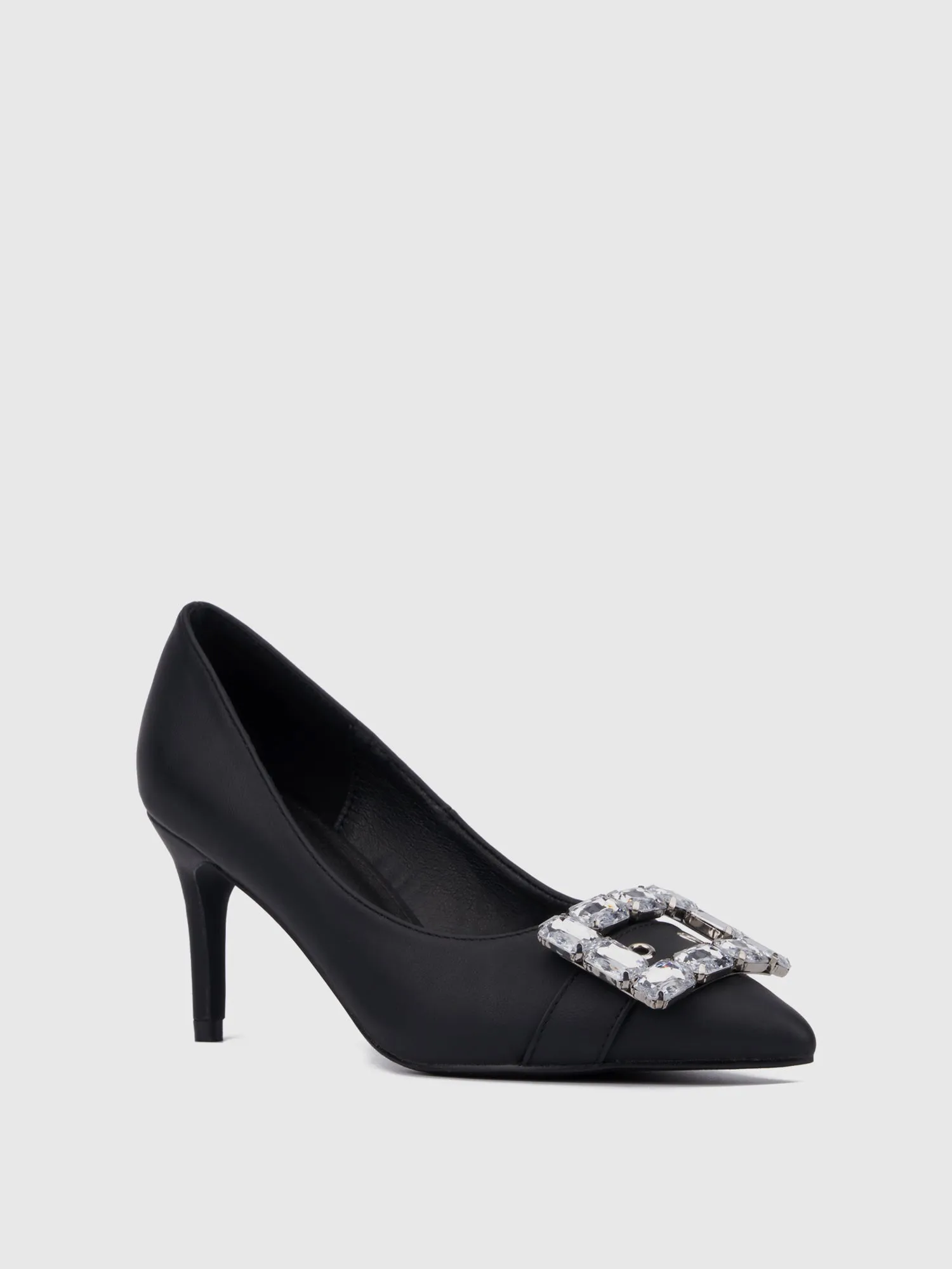 Rhinestone Detail Pump