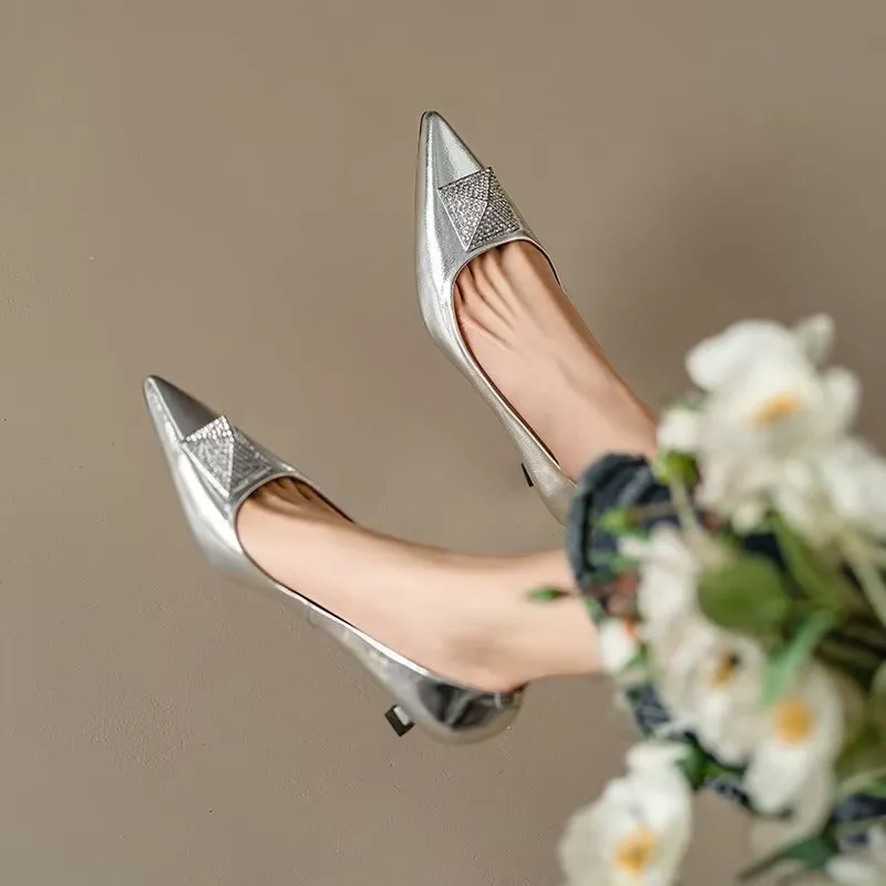 Serpatura Croctex Business Stilettos