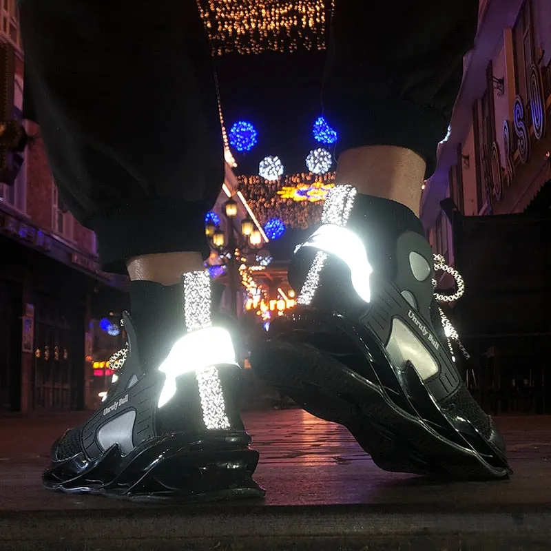 Step up Your Style with Luxury Designer Shoes Men's Casual Shoes with Platform, Fashion Blade Loafers, and Sneakers for Trendsetting Men