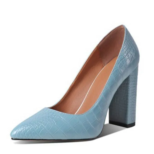 Veltique Croctex Glide Stilettos