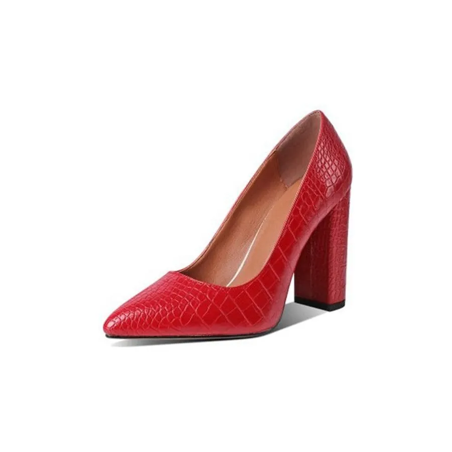 Veltique Croctex Glide Stilettos