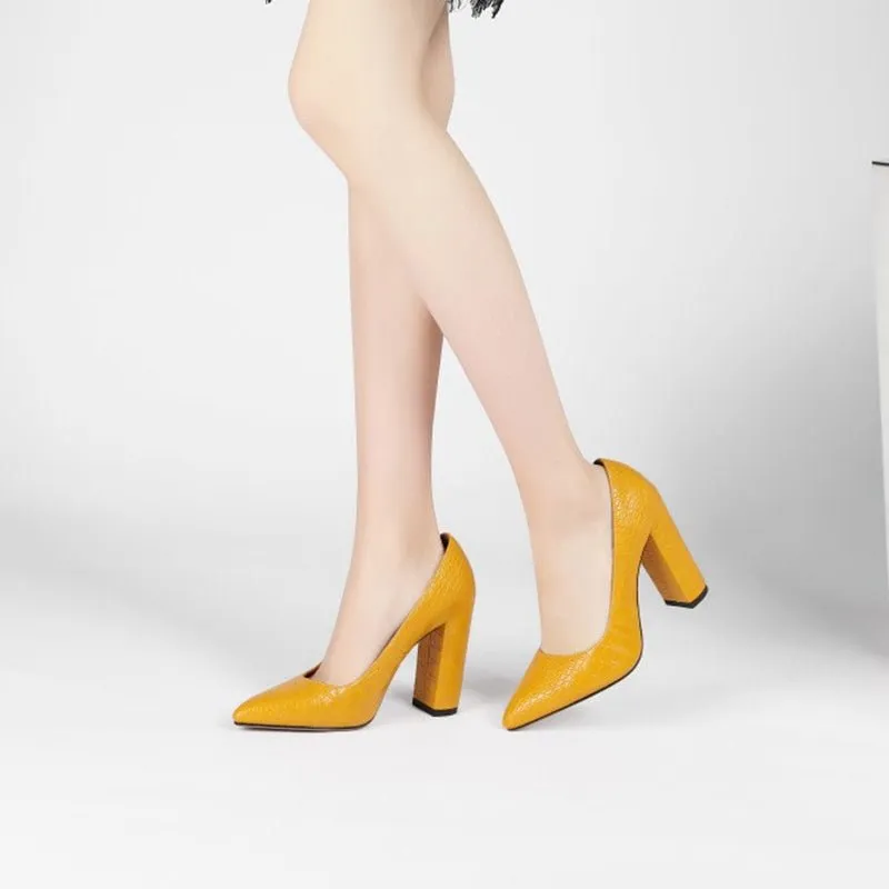 Veltique Croctex Glide Stilettos