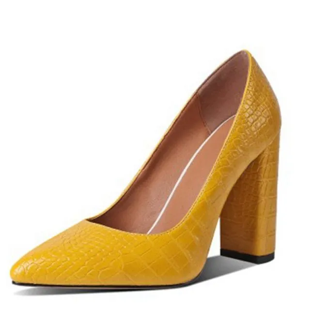 Veltique Croctex Glide Stilettos